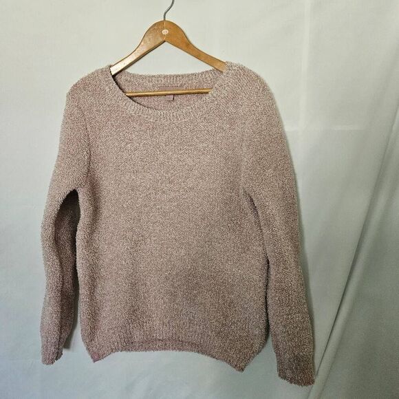 Barefoot Dreams Cozychic Seaside Crew-neck Pullover Sweater sz Small - Picture 1 of 5
